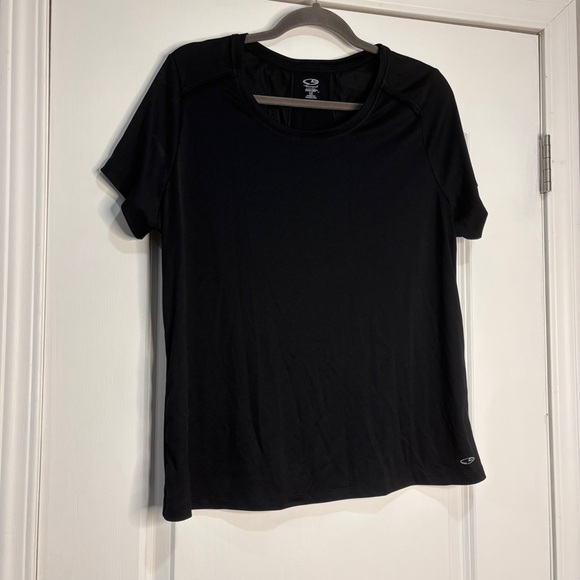 Champion Black Short Sleeve Workout Tee Size 1X - Picture 1 of 5
